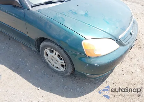 2001 Honda Civic Lx из США, поврежденный, VIN 1HGES15591L011252